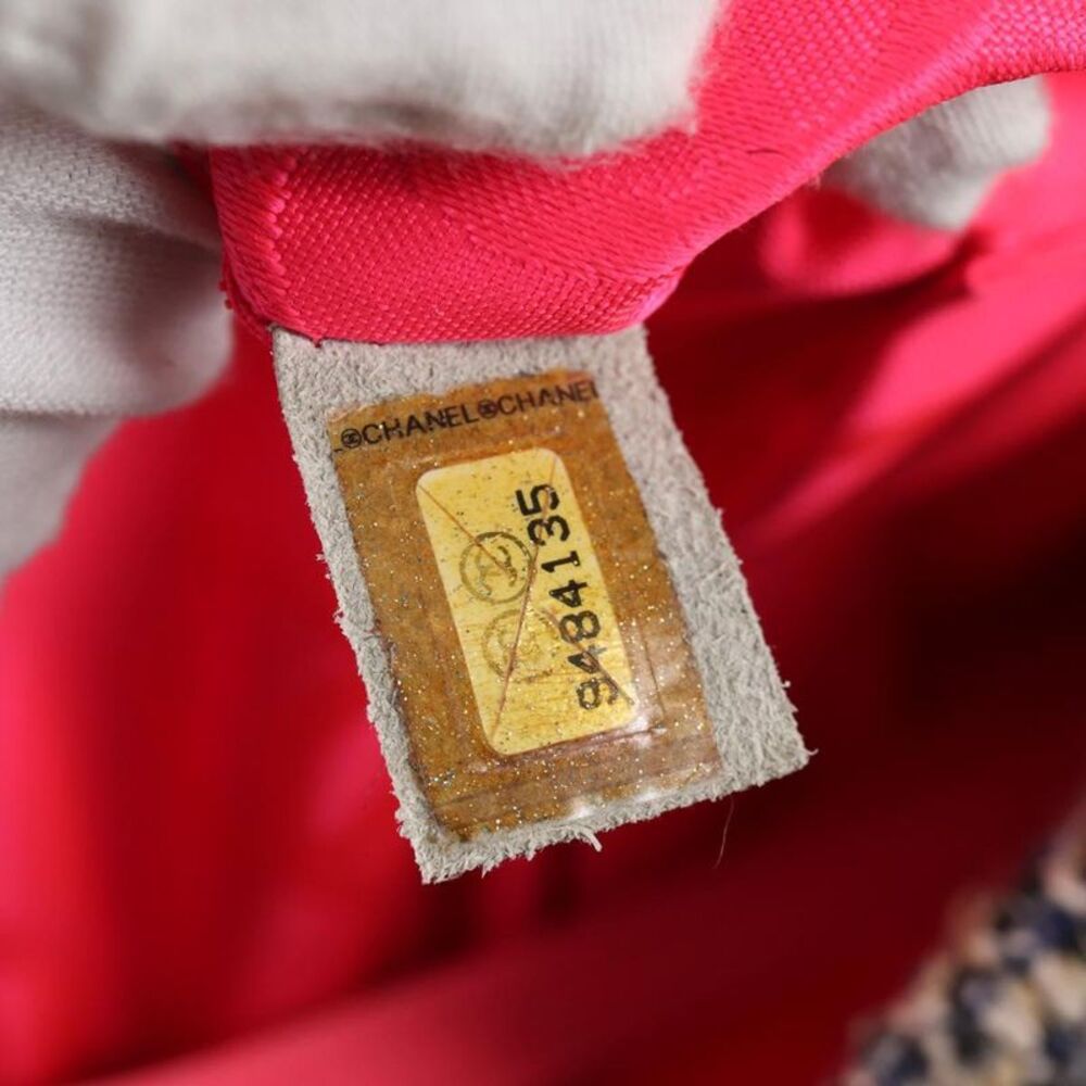 Chanel Cambon Line Multicolour Cotton Tote Bag (Pre-Owned) - Picture 7 of 16